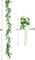 2Pcs 6ft Artificial Wisteria Garland - Hanging Floral Vine for Home, Garden, Outdoor Weddings, Arch & Floral Decor (White)
